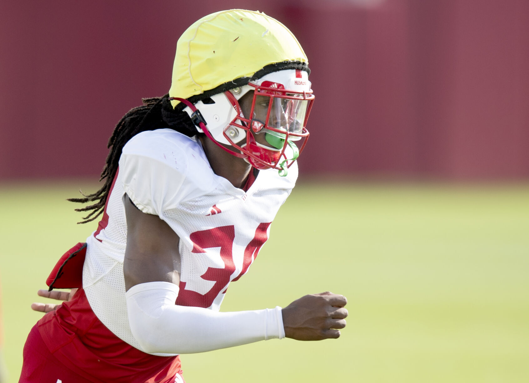 NU football practice, 8.8
